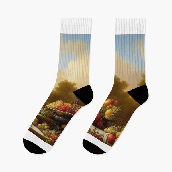 Item preview, Baroque Style Fruity Feline Print designed and sold by SkipTon121.