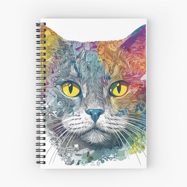 Item preview, FurCollage: Artistic American Shorthair Cat Design with Multiple Elements, Perfect for Feline Art Lovers. designed and sold by DooodleGod.