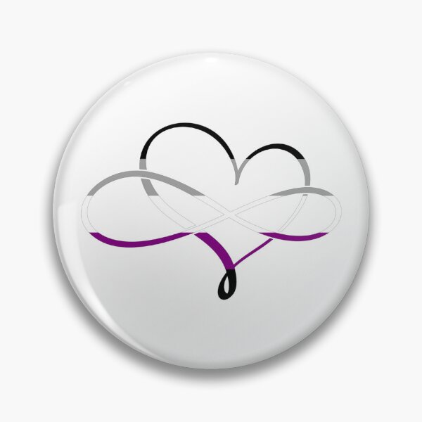 Item preview, Polyamory Heart Asexual Flag designed and sold by MyGayHeart.