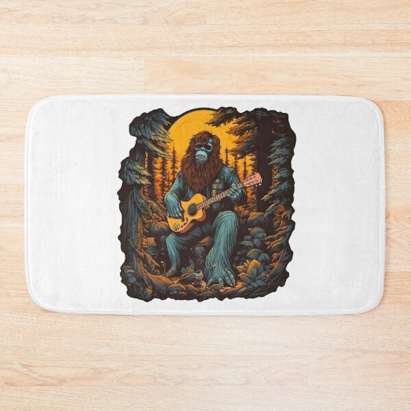 Item preview, Bigfoot Playing The Guitar - Are You A Bigfoot Believe? designed and sold by AlanPhotoArt.