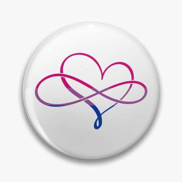 Item preview, Polyamory Heart Bisexual Flag designed and sold by MyGayHeart.