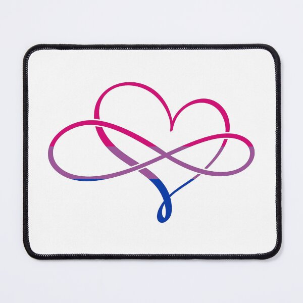 Item preview, Polyamory Heart Bisexual Flag designed and sold by MyGayHeart.