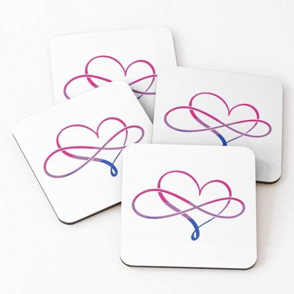 Item preview, Polyamory Heart Bisexual Flag designed and sold by MyGayHeart.