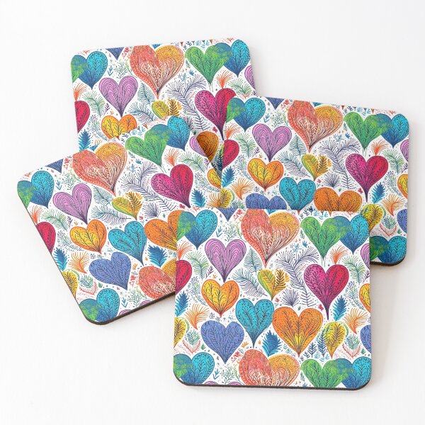 Item preview, Botanical Heart Pattern designed and sold by taniasofia.