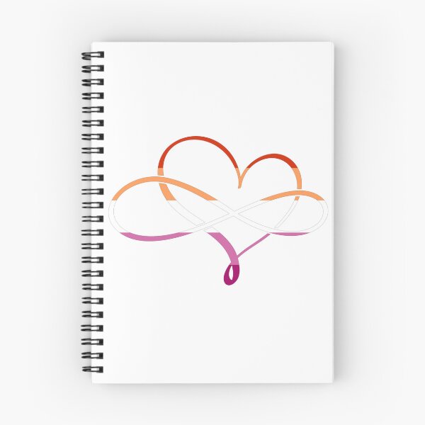 Item preview, Polyamory Heart Lesbian Flag designed and sold by MyGayHeart.