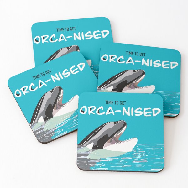 Item preview, Time to get Orca-nised  designed and sold by kerstibirgitta.