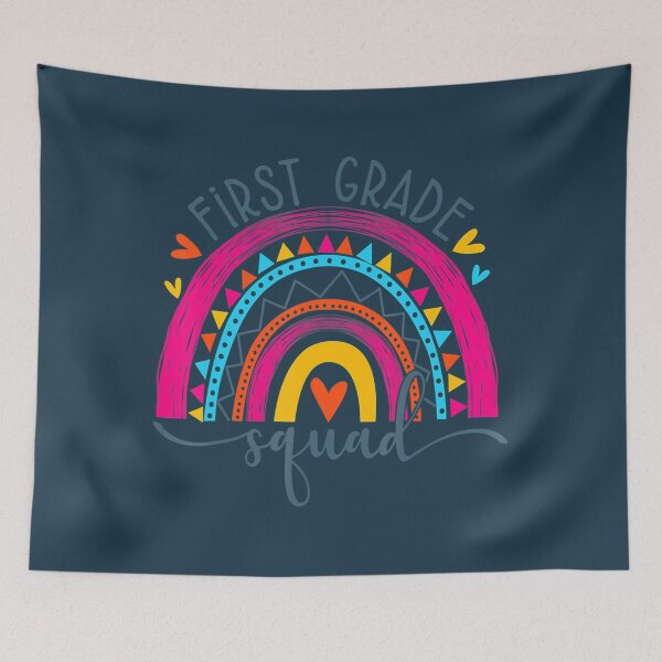 Item preview, First Grade Squad Hello First Day Of School Back To School 	 	 designed and sold by vmdmcuyoe93.