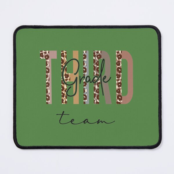 Item preview, Third Grade Team Hello Back To School Appreciation Leopard  	 designed and sold by kxkoajjmva17.