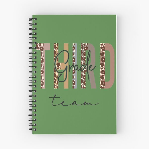 Item preview, Third Grade Team Hello Back To School Appreciation Leopard  	 designed and sold by kxkoajjmva17.