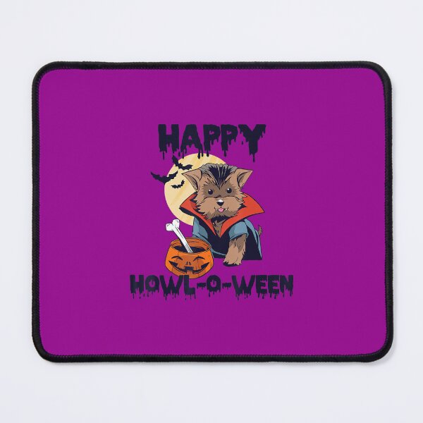 Item preview, HAPPY HOWL-O-WEEN Vampire Morkie Halloween Dog Meme designed and sold by mplaqasdn78.