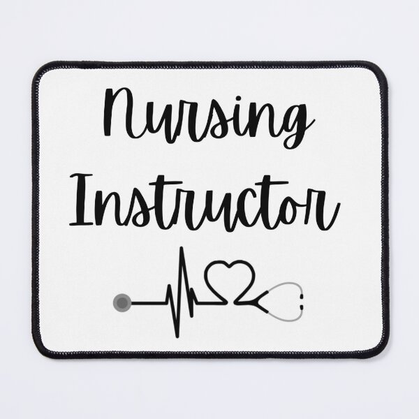 Item preview, Nursing Instructor Stethoscope Heart EKG designed and sold by MedMerchShop.