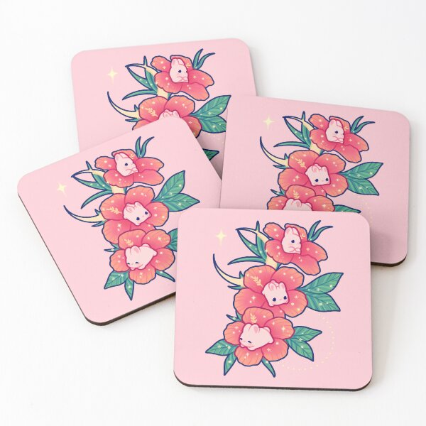 Item preview, Hibiscus Bunnies designed and sold by veraphina.