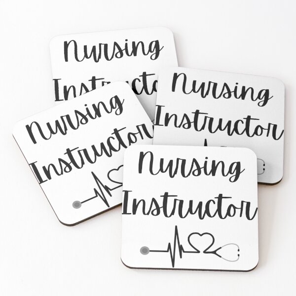 Item preview, Nursing Instructor Stethoscope Heart EKG designed and sold by MedMerchShop.