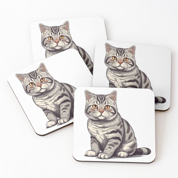 Item preview, American Shorthair Pet Portrait Art - Perfect for Any Shorthair designed and sold by DooodleGod.