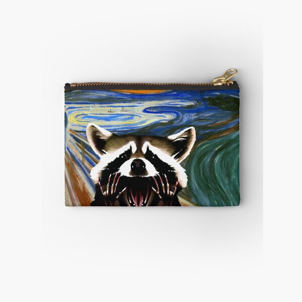 Item preview, Edvard Munch The Scream Raccoon 1983 designed and sold by Hiddenverse.