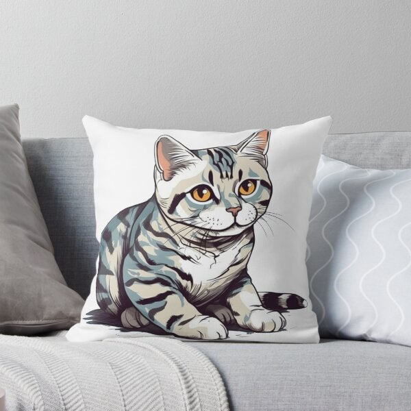 Item preview, American Shorthair Pet Portrait Art - Perfect for Any Shorthair Lover designed and sold by DooodleGod.
