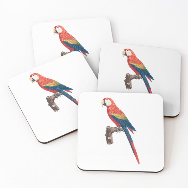 Item preview, Vibrant Wings: Francois Levaillant's Scarlet Splendor designed and sold by ShopWilPrints.