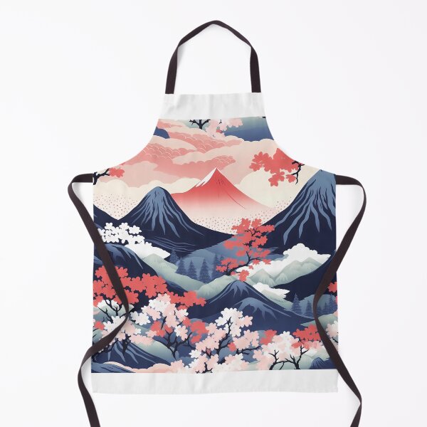 Item preview, Serene Beauty of Japan, Japanese Pattern, Traditional Painting Artwork | Nihonga style designed and sold by KameliaStudio.