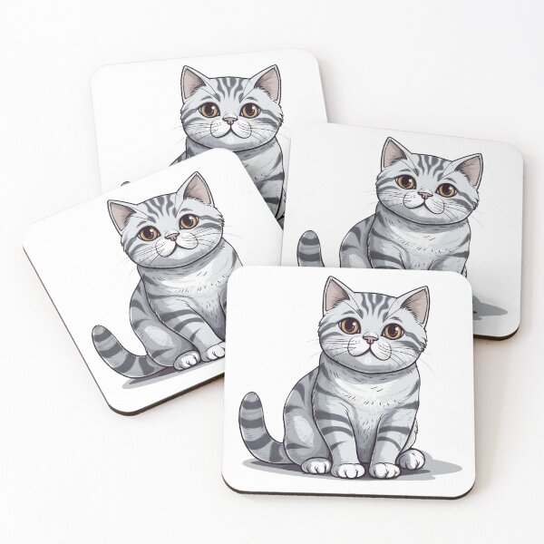 Item preview, - Fun American Shorthair Cartoon Designs on Tees, Cases and Pillows for Cat Lovers. designed and sold by DooodleGod.