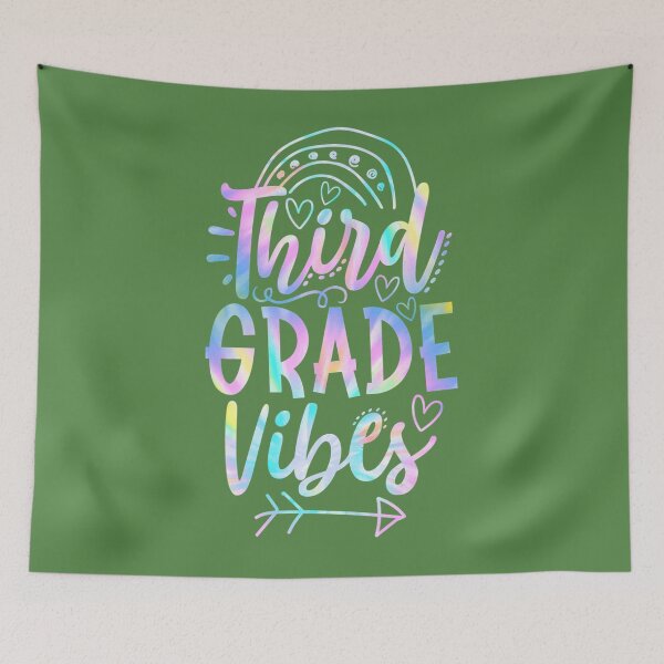 Item preview, Third Grade Vibes Back To School Tie Dye Teachers Students  	 designed and sold by kxkoajjmva17.