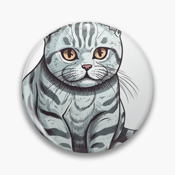Item preview, American Shorthair Cartoon Tee: Funny Feline Design for Playful, Humorous Cat designed and sold by DooodleGod.