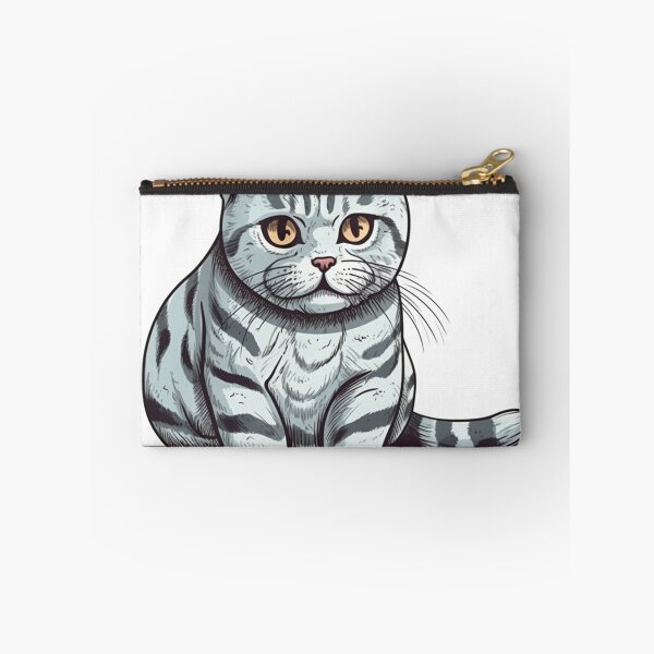Item preview, American Shorthair Cartoon Tee: Funny Feline Design for Playful, Humorous Cat designed and sold by DooodleGod.
