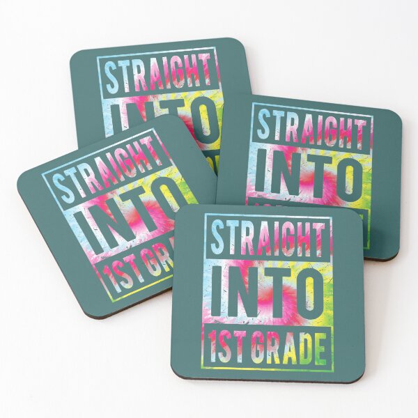 Item preview, Straight Into 1st Grade Tie Dye Back To School First Grade 	 	 designed and sold by dhjyuekh30.