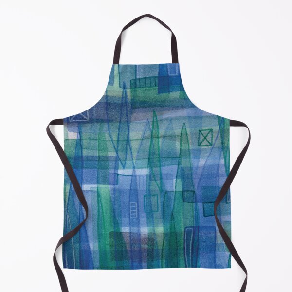 Item preview, Complex Abstraction in Blue designed and sold by Alexandria Levin.