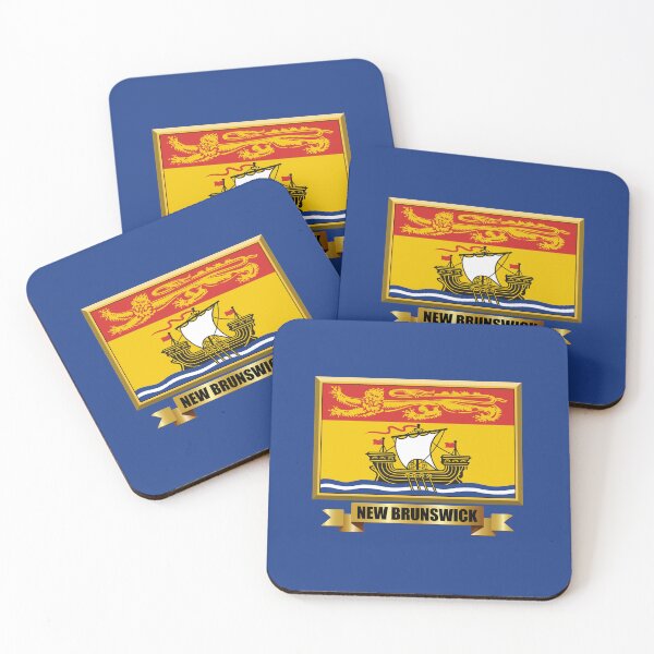 Item preview, NEW BRUNSWICK Flag Gifts, Masks, Stickers & Goodies designed and sold by mpodger.