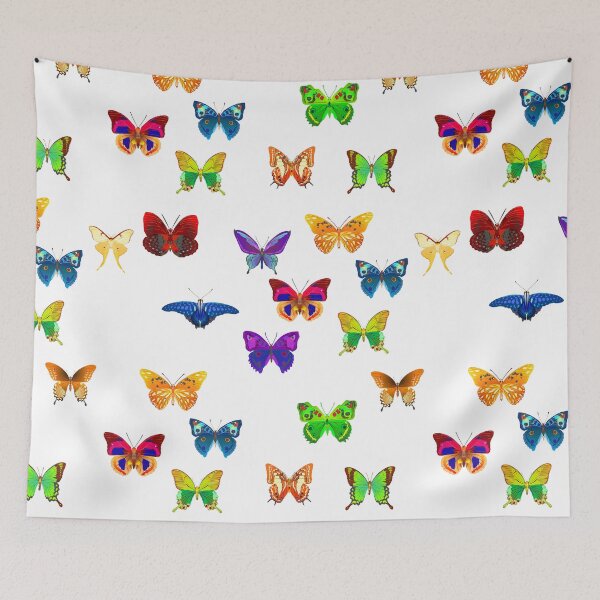 Item preview, colorful butterfly print designed and sold by Gossip Rag.