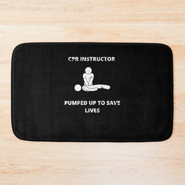 Item preview, Funny CPR instructor training support men women Retro Vintage designed and sold by Jeangel97.