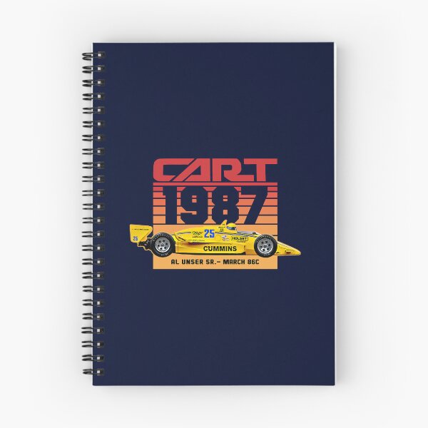 Item preview, Al Unser 1987 Cart Indy 80s retro style designed and sold by nyerna4.