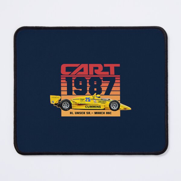 Item preview, Al Unser 1987 Cart Indy 80s retro style designed and sold by nyerna4.