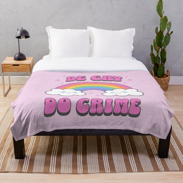 Item preview, Sea gay, haga crimen, lindo, kawaii, arcoíris, LGBTQIA designed and sold by PUFFYP.
