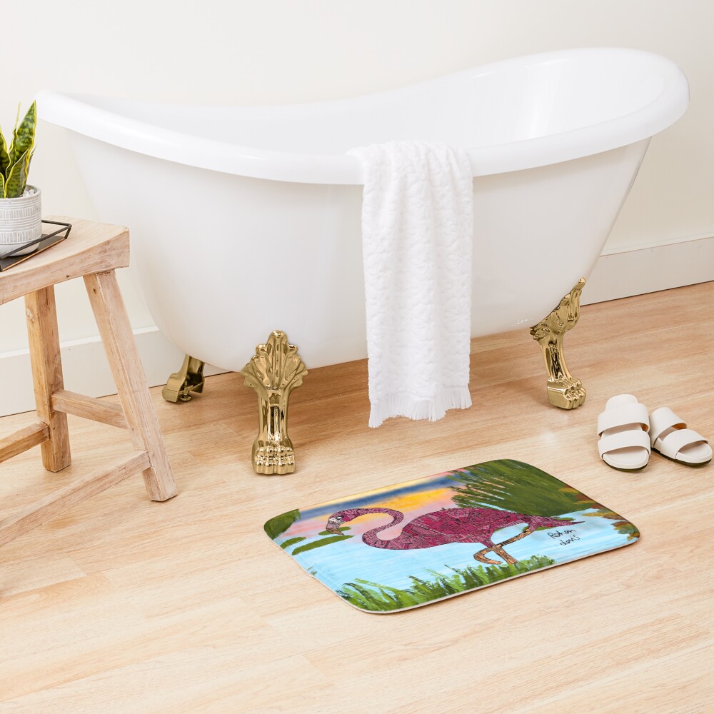 Item preview, Bath Mat designed and sold by Rohans-Drawings.