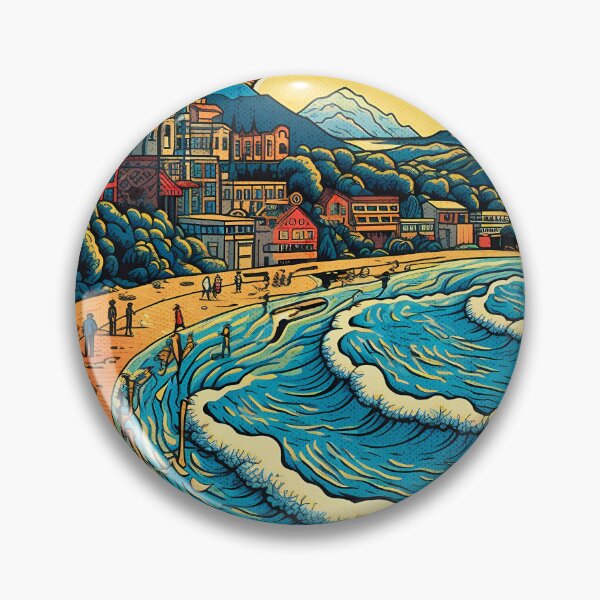 Item preview, Lorne Australia, Lorne beach Poster, Great Ocean Road in Victoria, Australia. designed and sold by Designbuddies.
