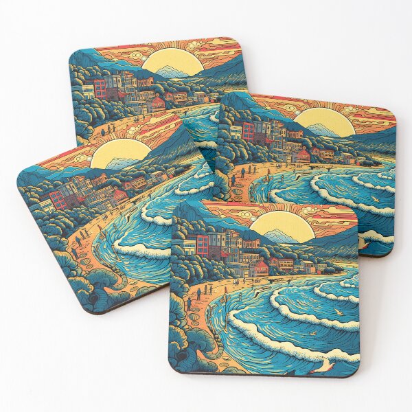 Item preview, Lorne Australia, Lorne beach Poster, Great Ocean Road in Victoria, Australia. designed and sold by Designbuddies.