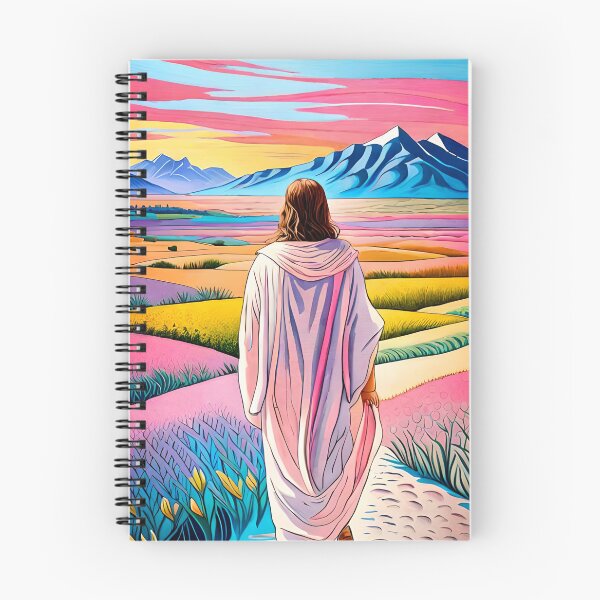 Item preview, Cristo caminando hacia el horizonte designed and sold by Adventist4.