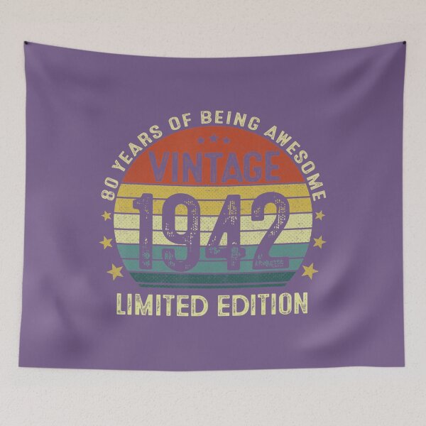 Item preview, 80 Year Old 	 Vintage 1942 Limited Edition 80th Birthday 	 	 designed and sold by kornuylgju61.