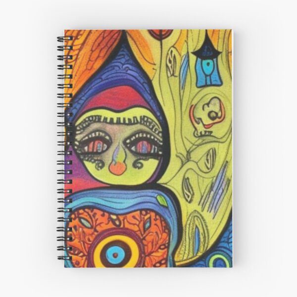 Item preview, Folk Art Babushka designed and sold by EpicFoxArt.