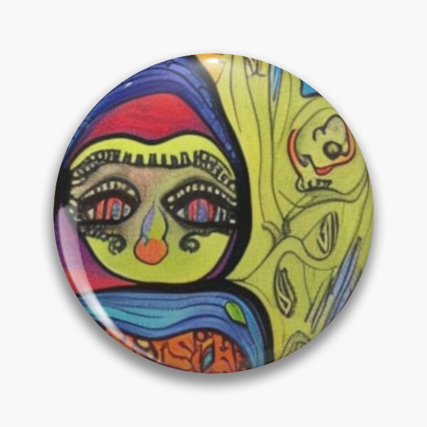 Item preview, Folk Art Babushka designed and sold by EpicFoxArt.