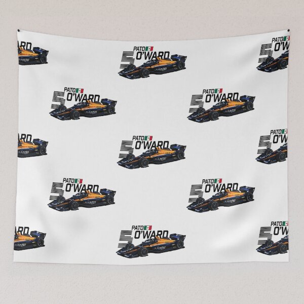 Item preview, Indycar Pato O_Ward 2020 (black text) designed and sold by nyerna4.