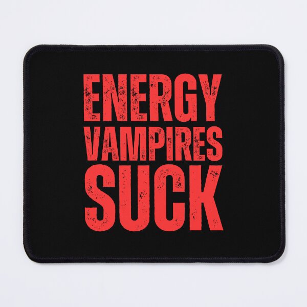 Item preview, Energy Vampires Suck designed and sold by FunnyFactDesign.