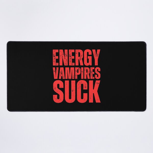 Item preview, Energy Vampires Suck designed and sold by FunnyFactDesign.