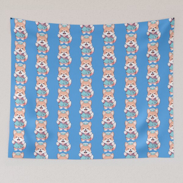 Item preview, Dog wearing veterinary medical uniform 3 designed and sold by OdisStore.