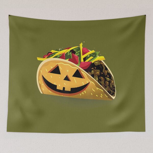 Item preview, Taco Lantern Happy Haunted Halloween Mexican Food 	 	 designed and sold by mhvjhxxsod65.