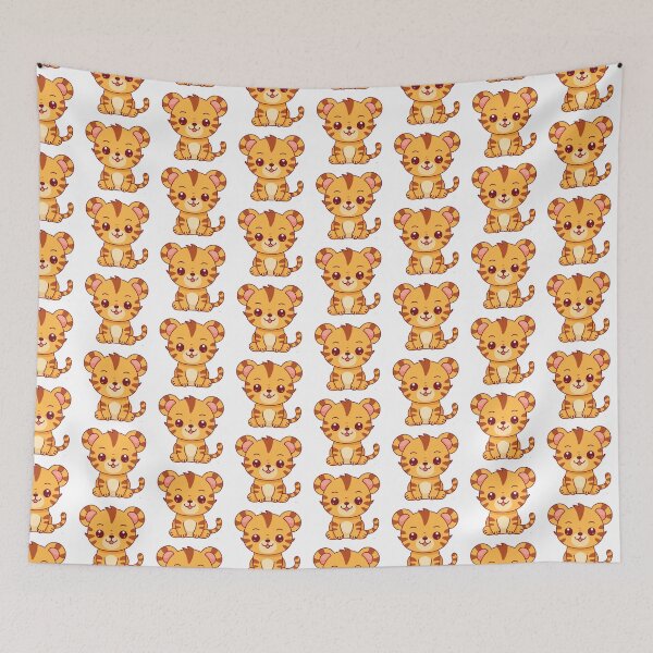 Item preview, simple little kawaii japan tiger  designed and sold by OLX4VA.