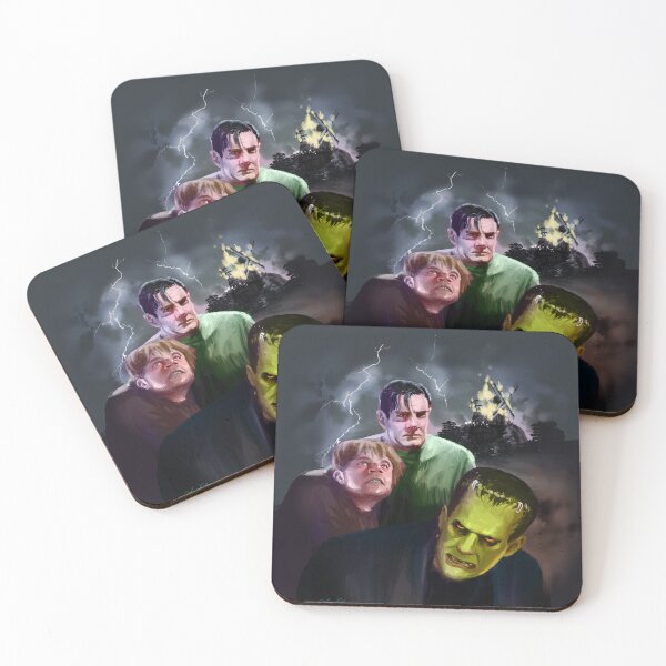 Item preview, Frankenstein and his Monster from Bride of Frankenstein designed and sold by badjoojoo.