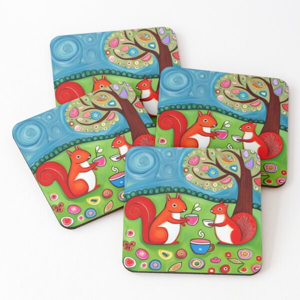 Item preview, Squirrels Tea Party designed and sold by EpicFoxArt.