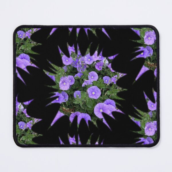 Item preview, Blue rock bindweed flowers abstract pattern in by Iritof designed and sold by iritof.